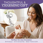 Women’s Bag Charm Key Finder, Car Keychain Hook, Cute Purse Organizer & Tote Bag Accessories, Gifts for Mom - Original