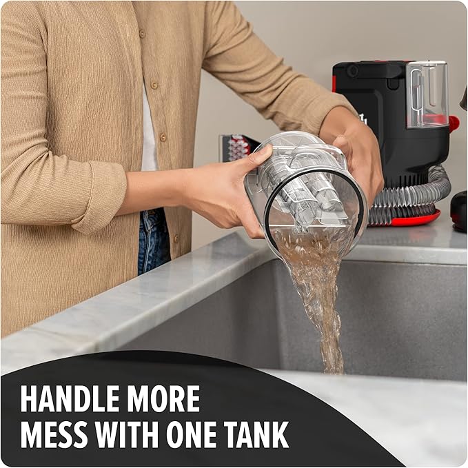 Dirt Devil Portable Spot Cleaner Machine for Carpet and Upholstery, Powerful Suction Spot Cleaning Machine with Versatile Too
