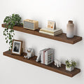 Heimlove Floating Shelves for Wall 40 Inch,Mounted Storage & Display Hanging Shelf with Invisible Brackets,for Bedroom,Living
