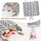 kangaroo Headband Holder Hair Bows Organizer for Baby Girls Large Capacity Bow Holder Hair Accessories Wall Hanging Organizer