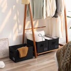 GRANNY SAYS Storage Baskets for Shelves, Fabric Storage Bins for Clothes, Closet Organization Bins, Collapsible Storage Bins 