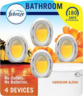 Febreze Bathroom Air Freshener, Odor-Fighting, Plug In Alternative, Air Fresheners for Home and Bathroom and Kitchen, Closet 