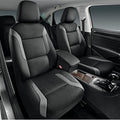 Skechers Memory Foam Car Seat Covers, Air Cool Mesh Thick Seat Covers, Gray Two Front Car Seat Protector, Airbag Compatible, 