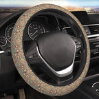 Steering Wheel Cover Universal Fit Car Interior Accessories for Women Men 15 Inch Breathable Anti Slip Odorless Neoprene Stee