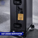 Sigma Gamma Rho Sorority Paraphernalia - Official Vendor - Luggage Tags - Set of 2 - Greek Letters and Shield