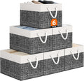 StorageTastic Storage Bin,Collapsible Storage Basket For Organizing,Large Storage Boxes With Rope Handles,Storage Containers,