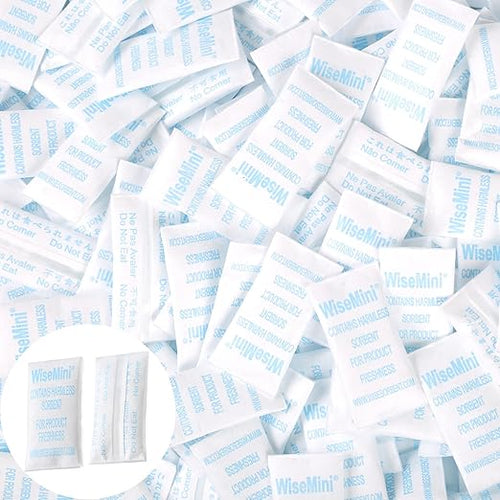 0.25 Gram 3000 Pack Silica Gel Packets, Dessicant Packets, Silica Gel Packs, Moisture Absorbers for Food Storage, Food Safe