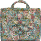 Boho Fabric Storage Basket, Large Capacity Laundry Basket, 12.2'' x 10.23'' x 10.23'' Collapsible Laundry Hamper with Easy Ca