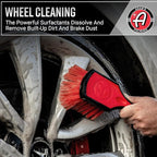 Adam's Polishes Wheel & Tire Cleaner 16oz - Professional All in One Car Wash Wheel Well Cleaning Spray for Car Detailing | Sa