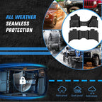 Nilight TPE Floor Mats for Dodge Ram 1500 2500 3500 Bench Seat Crew Cab 2013 2014 2015 2016 2017 2018 & Ram 1500 Classic 2019 2020 2021 2022 2023 2024 All Weather Custom Fit Heavy Duty Floor Liners