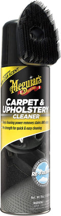 Meguiar's Carpet & Upholstery Cleaner – Deep Cleaning Power Removes Stains and Odors – G9719, 19 oz