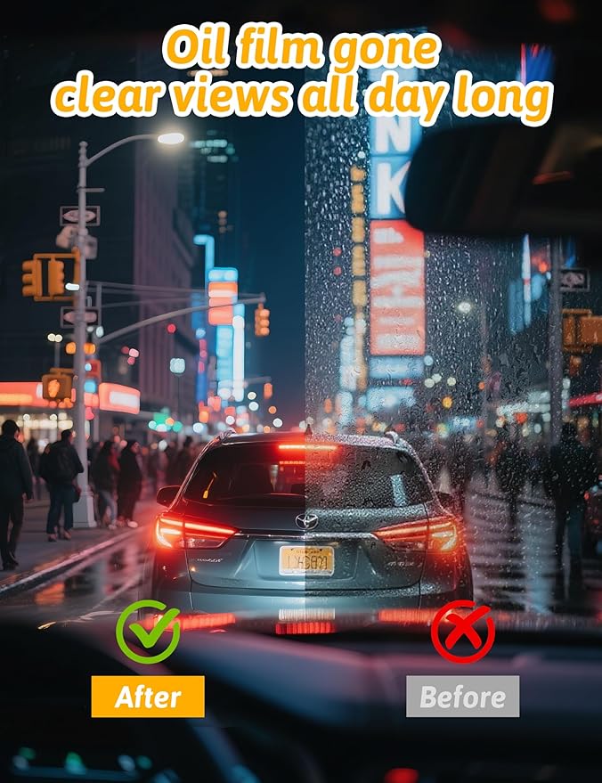 Kingvo Car Ceramic Coating, Car Spray Wax Graphene Polish Crystal Coating,Windshield Washer Fluid Window Cleaner Detailing Su