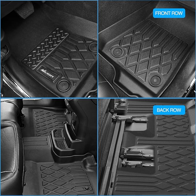 Nilight Floor Mats for BMW X3 F25 2011-2017 / BMW X4 2015 2016 2017 2018 All Weather Custom Fit Heavy Duty Floor Liners