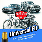 Chuck Mates Premium 1/4" NPT Quick-Connect Tire Inflator Chuck with SimpleSeal - Closed-Type (1 Pack)
