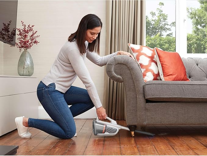 BLACK+DECKER Dust Buster Hand Held Vacuum Cordless Rechargeable, Portable Vacuum for Car, Extended Runtime, Powerful Suction,
