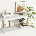 Fun Memories 32Inch Floating Shelves, 9.3Inch Deep Rustic Wall Shelves - Extra Deeper & Thicker Wall Mounted Storage Shelf fo
