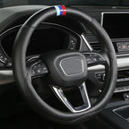 Customized Auto Car Steering Wheel Cover for BMW X1 X2 X3 X4 X5 X6 X7 i3 i4 i5 i8 535i 740Li 335i M3 M4 M5 Z1 Z3 Z4 Z5 (Black