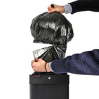 KMMOTORS Aladdin Car Trash Can with lid, Sturdy Big Trash bin, Trash Bags Included, Simple Design (Large)