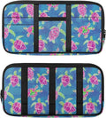 Car Sun Visor Organizer Sea Turtle Sun Visor Organizer with Big Zipper Pocket Easy to Store and Install Universal Size Fit for Most Cars SUV