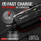 NOCO Boost X GBX155: 4250A UltraSafe Jump Starter - 12V Lithium Battery Booster Pack, Portable Jump Box, Power Bank & Jumper
