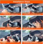 Front 4K & Rear 1080P Dash Cam fit for Ford F150 2018-2026 F250/F350/F450 Super Duty 2020-2026 XLT Lariat King Ranch Raptor L