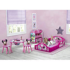 Delta Children Disney Minnie Mouse 6 Bin Design and Store Toy Organizer