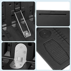 Car Desk Steering Wheel Tray, Foldable Car Table Tray, Car Desk for Laptop, Steering Wheel Desk for Eating and Traveling, Upgraded Design