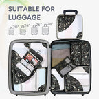 10 Set Packing Cubes for Travel, Gifts for Women Mom,Anti-Tearing Suitcase Organizer for Luggage with Shoe & Hanging Toiletry