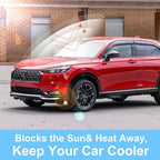 Front Windshield Sun Shade Foldable Car Front Window Sun Shade Windshield Shade Custom Fit for 2023-2025 2026 Honda HR-V Block UV Rays Heat Keep Car Cooler