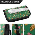 Car Tissue Holder Car Visor Organizer Tissue Box Holder for Car Sun Visor Organizer with Car Vehicle Accessories Essentials Interior for Women Men Green Clover Mug Fruit St.Patrick