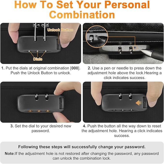 Fireproof Waterproof Document Bag with Lock - Mondoshop Portable Waterproof Document Organizer for Important File - Fire Proo
