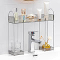 YCIA&DONE Bathroom Countertop Organizer Over The Faucet, Narrow Counter Organizers Above Sink, Table Mounted Faucet Over Sink