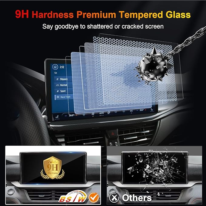 for 2023 Ford Escape Screen Protector for 2023-2025 Escape Platinum/ST-Line Elite/PHEV SYNC 4 13.2" Touchscreen for 2025 Esca