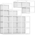 Pinkpum 15 Pack X-Large Shoe Storage Boxes Fit US Size 11, Shoe Organizer for Closet Clear Plastic Stackable Shoe Dispaly Cas
