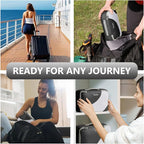 8 Set Packing Cubes for Travel, Gifts for Women Mom,Anti-Tearing Suitcase Organizer for Luggage with Shoe & Hanging Toiletry 