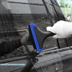 NEWISHTOOL Small Squeegee for Car Windows, Mirrors, Auto Glass, Super Flexible Silicone Squeegee Car Washing Windshield Squeegee, Silicone Squeegee for Shower Glass Door Cleaning Water Wiper, 2 Pack