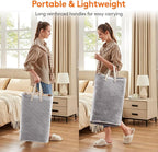 Lifewit 6 Pack Laundry Basket 80L Each, Collapsible Clothes Hamper with Reinforced Handles, Freestanding Waterproof Design fo