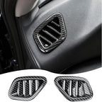 Dashboard Air Vent Cover, for kia k4 2024 2025 2026,Sport Interior Trim Accessories - Carbon Fiber.