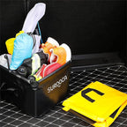 SURDOCA Fully Waterproof Car Trunk Organizer, Foldable Truck Organizer, Multifunctional Collapsible Car Storage Bag, Anti-Mud