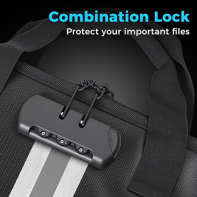 Accordion File Organizer with Combination Lock,Fireproof Expanding File Folder with Multi Pockets,13 Pockets Document Organiz