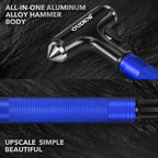 Car Safety Hammer, Car Glass Breaker with Seat Belt Cutter, Automotive Escape Tool, Metal Window Breaker, Emergecy Safety Ham