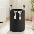 Artfeel Laundry Basket,Woven Cotton Rope Laundry Hamper,40L for Decorative Storage of Dirty Clothes,Toys and Blankets in Bath
