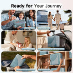 11 Set / 9 Set Packing Cubes for Travel,Gifts for Women Mom Kids,TSA Approved Bags for Makeup, Cosmetic, Toiletry, Organizers