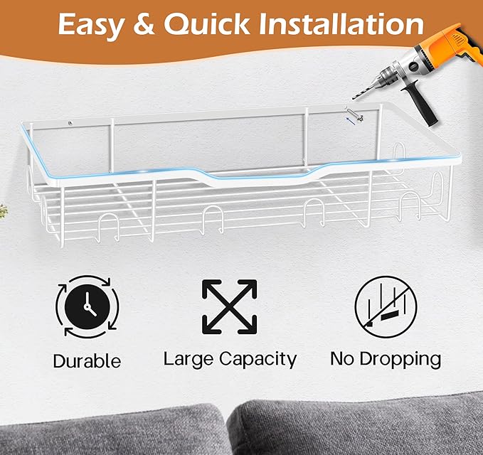 KEETDY Metal Hat Racks for Baseball Caps Wall Hat Organizer Fit 20 Caps Holder, 2 Packs Sturdy Wall Mounted Hat Storage Organ