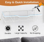 KEETDY Metal Hat Racks for Baseball Caps Wall Hat Organizer Fit 20 Caps Holder, 2 Packs Sturdy Wall Mounted Hat Storage Organ