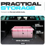 FORTEM Trunk Organizer For SUV Car Trunk Organizer, Foldable Storage, Car Accessories for Women Men, Collapsible Bag, Perfect C