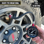 JACO ElitePro-X Tire Pressure Gauge with Lightning Chuck (60 PSI)