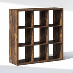 Furinno Cubic Closet Organizers and Storage, 9-Cube Closet Organizer, Open Shelf Closet Storage, Extra Thick Frame for Wardro