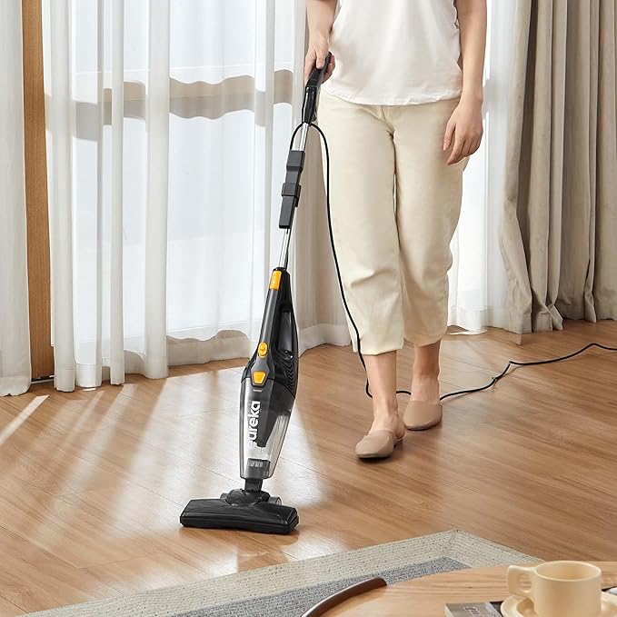 Eureka Blaze Stick Vacuum Cleaner, Powerful Suction 3-in-1 Small Handheld Vac with Filter for Hard Floor Lightweight Upright 