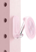 GolbinBox Magnetic Gym Phone Holder for MagSafe, All Metal Dual-Magnet Mount for iPhone and Android, 360° Adjustable Tri-Axis, Gym Essentials for Bodybuilder Men Women Recording Fitness Exercise, Pink